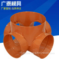 Plastic Injection Molds plastic pipe fittings making pvc pipe fitting mould Manufactory